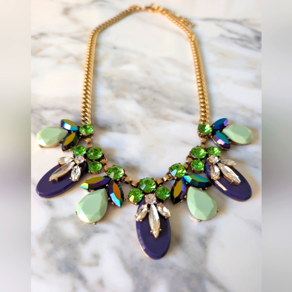JCrew gem necklace